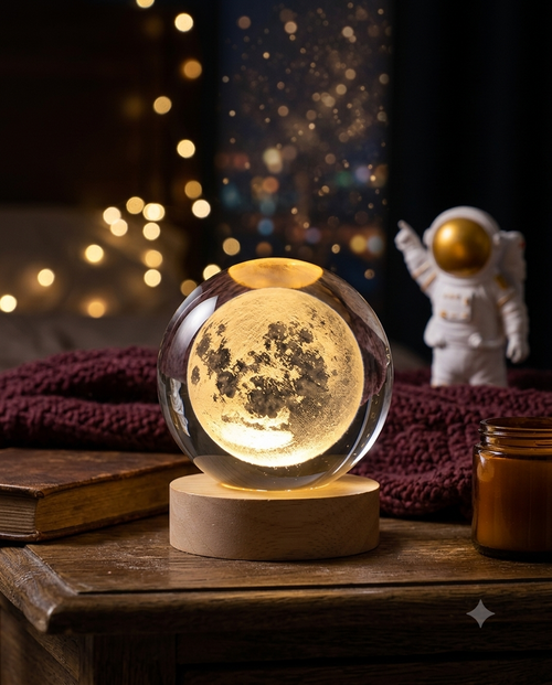 Lámpara de Luna 3D